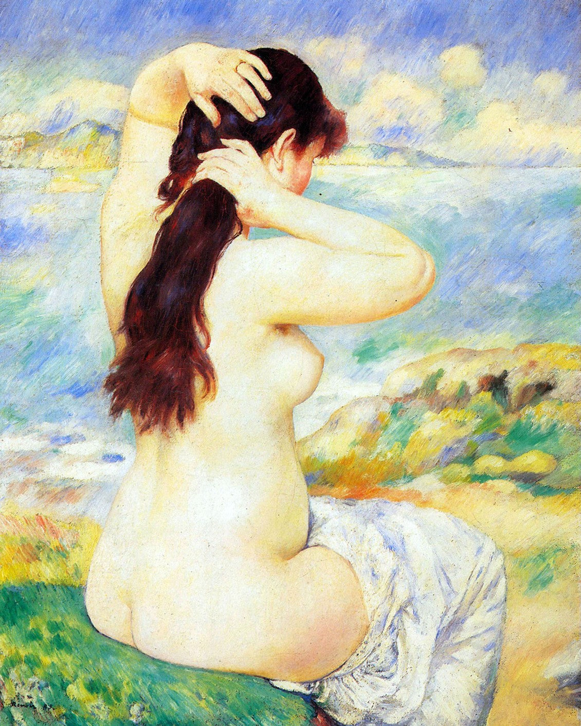 A Bather by Renoir