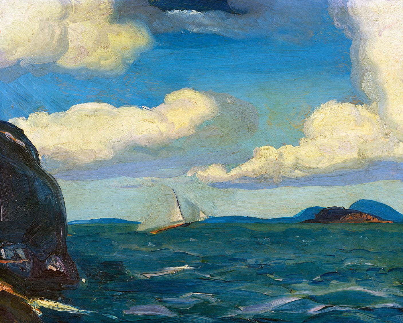 A Fresh Breeze by George Bellows