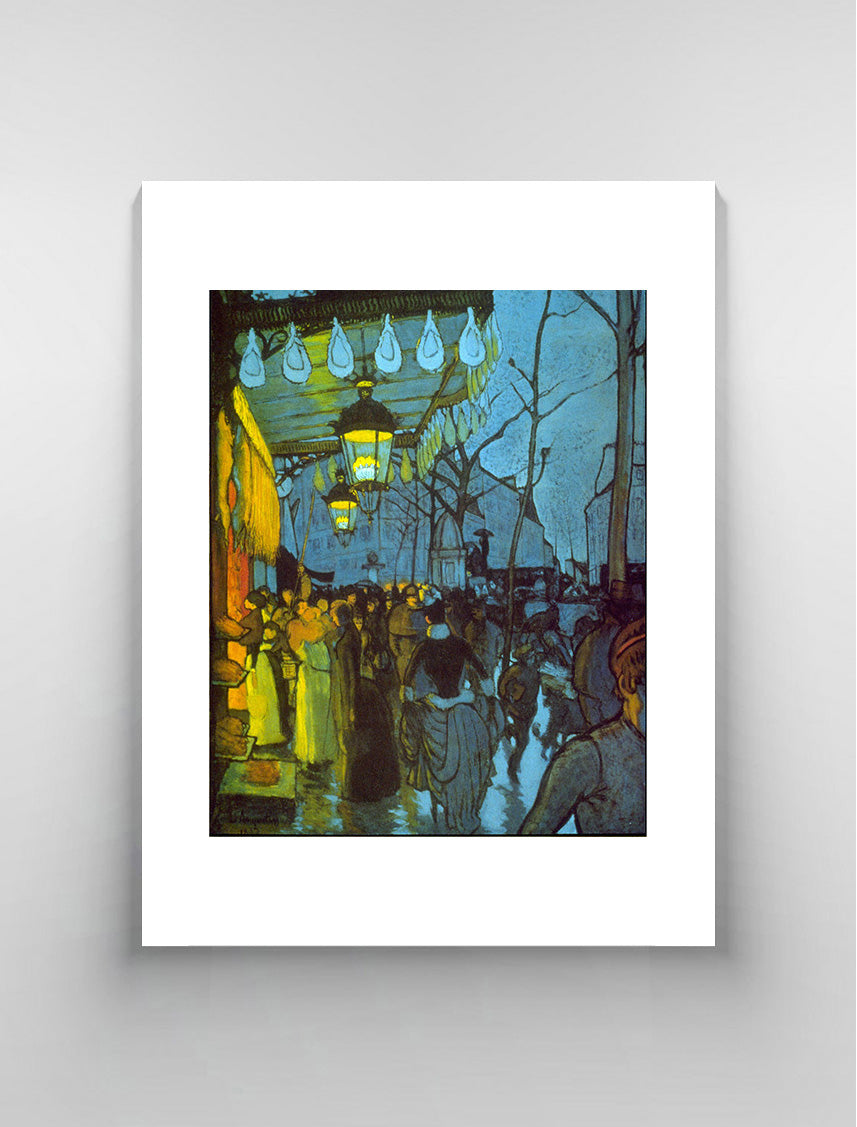 Avenue De Clichy by Anquetin