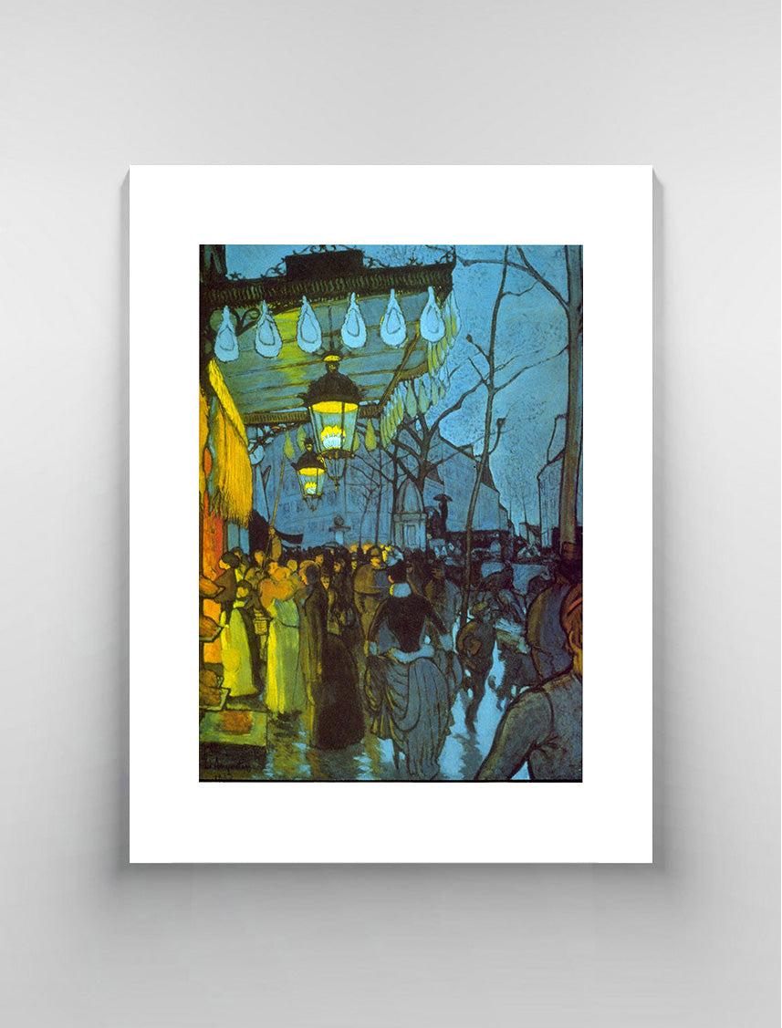 Avenue De Clichy by Anquetin