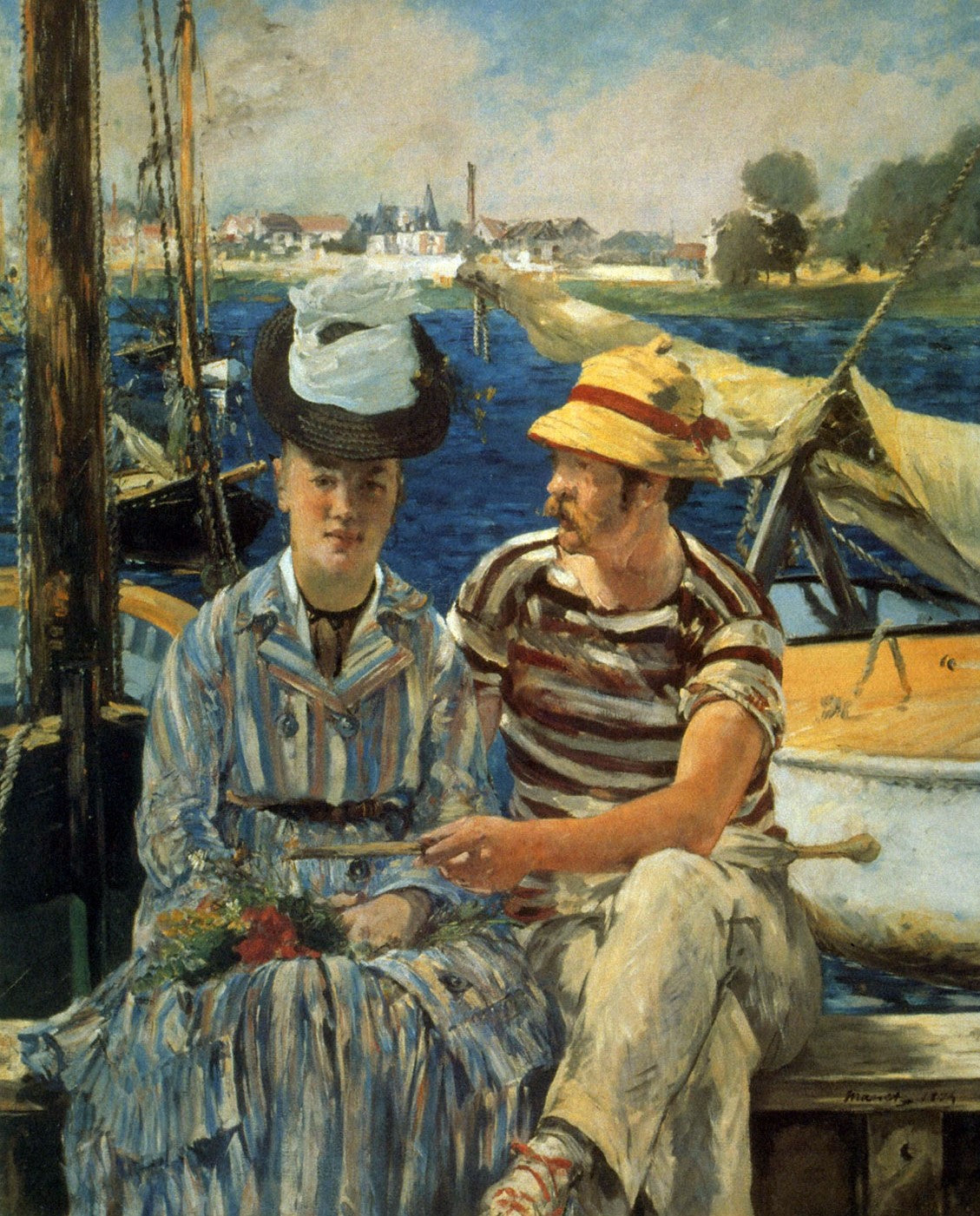 Argenteuil by Manet