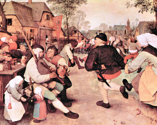 Barn Dance by Pieter Bruegel