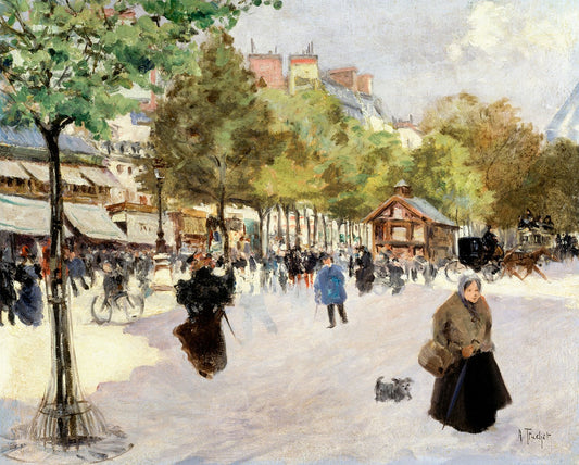 Boulevard de Clichy by Louis Abel-Truchet