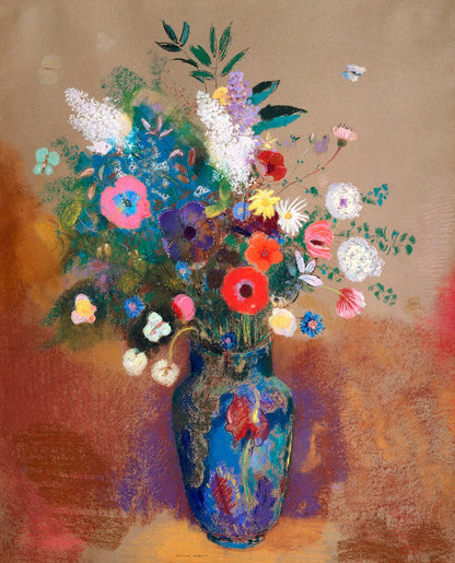 Bouquet of Flowers by Odilon Redon