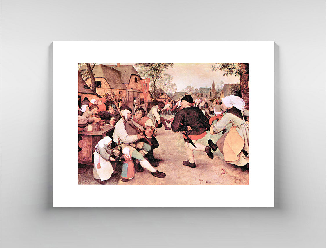 Barn Dance by Pieter Bruegel