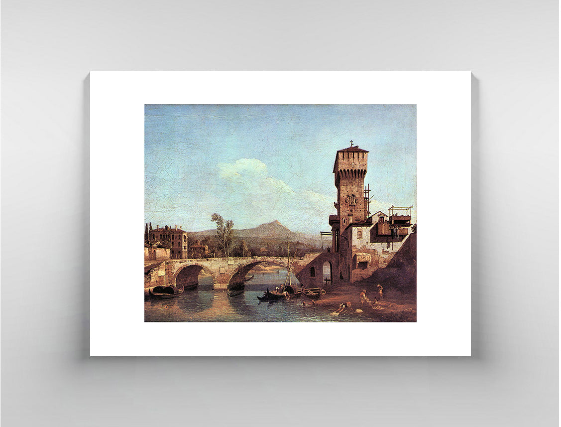 Capriccio Veneto by Canaletto