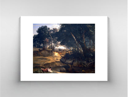 Forest of Fontainebleau by Corot