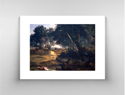 Forest of Fontainebleau by Corot