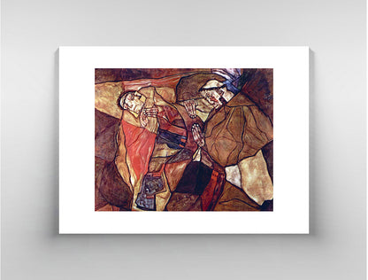 The Death Struggle by Egon Schiele