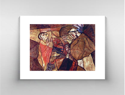 The Death Struggle by Egon Schiele