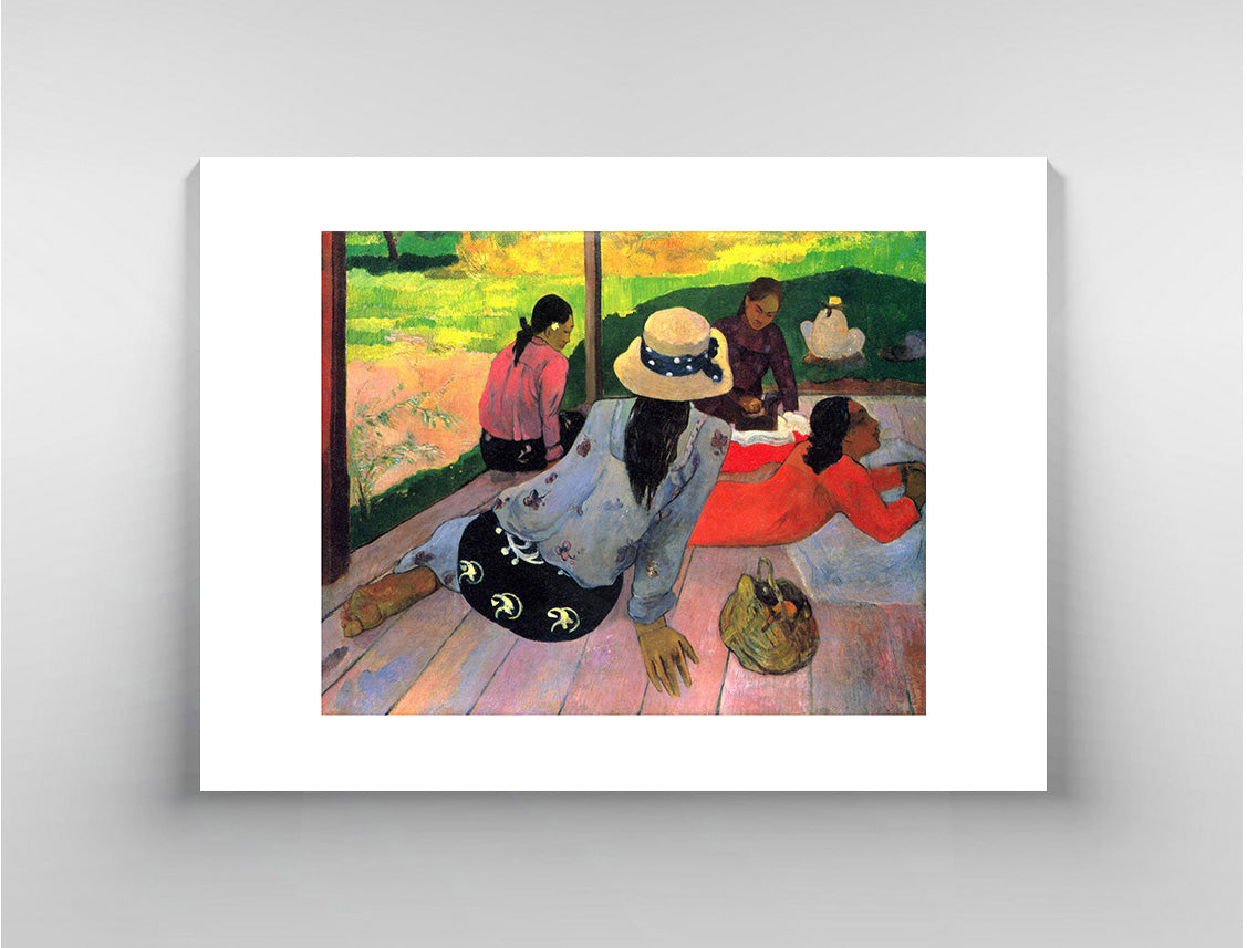 Afternoon Quiet Hour by Gauguin