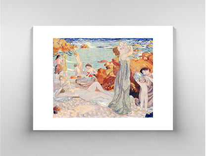 Bathers Pouldu Beach by Maurice Denis