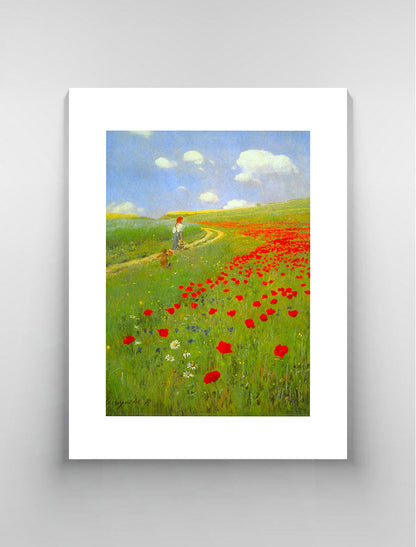 Field of Poppies by Merse