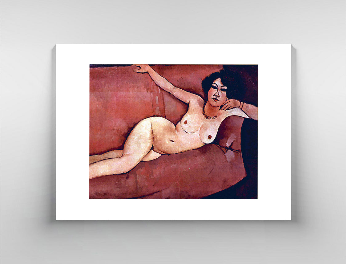 Act on a sofa Almaiisa by Modigliani