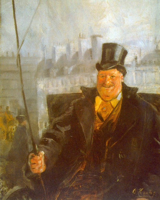 Paris Cab Driver by Krohg