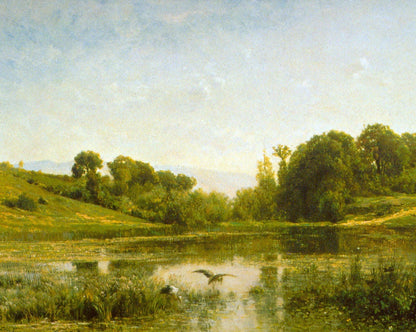 Pool at Gylieu by Daubigny