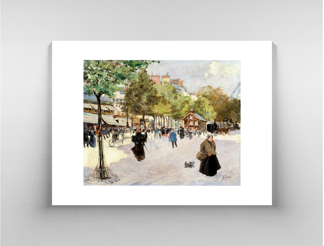 Boulevard de Clichy by Louis Abel-Truchet