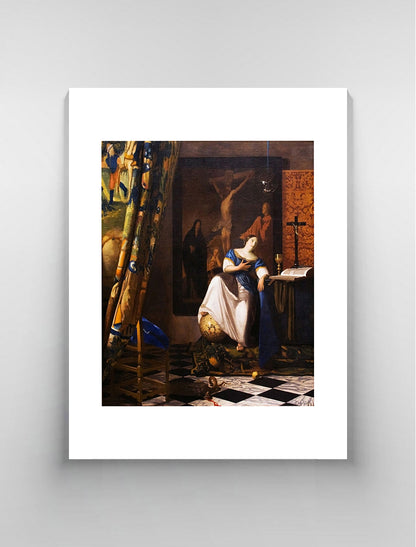 Allegory of faith by Vermeer