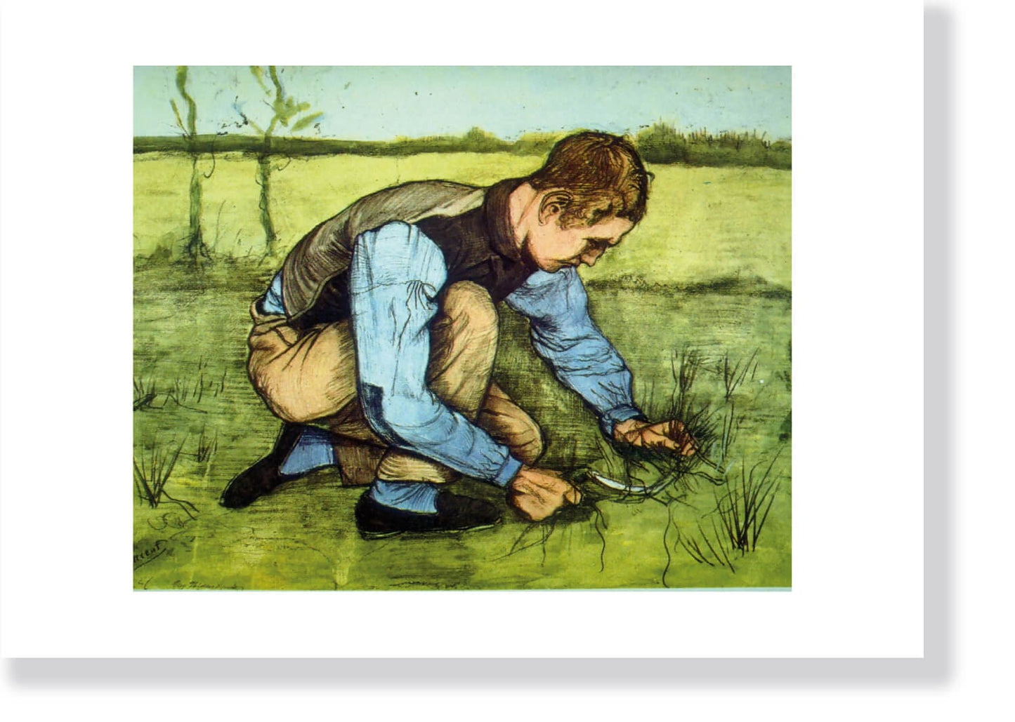 Cutting Grass - Van Gogh