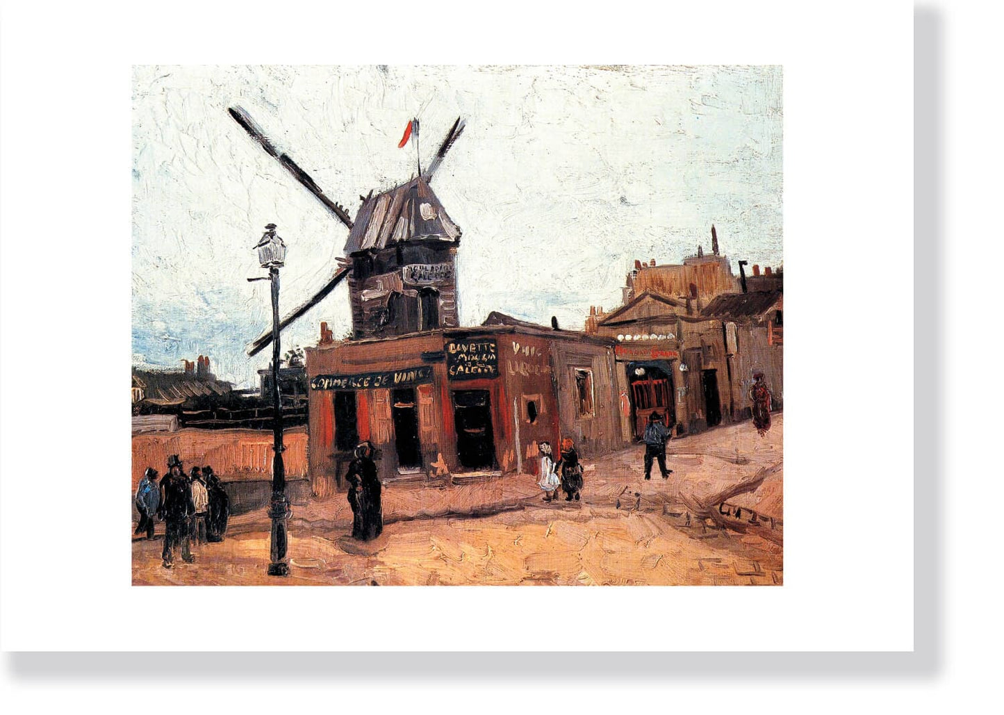 Le Moulin de la Galette - Van Gogh