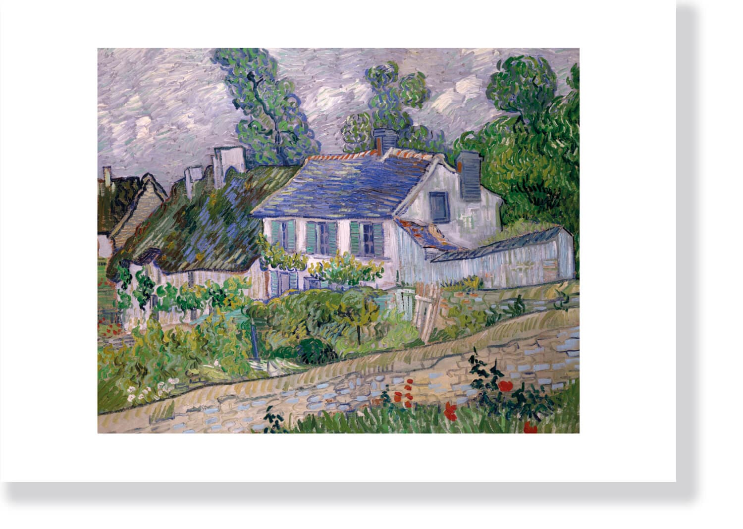 Houses at Auvers - Van Gogh