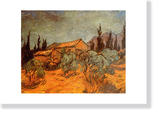 Wooden Sheds - Van Gogh